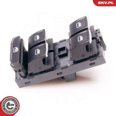 Spínač, zvedací zařízení oken ESEN SKV 37SKV010