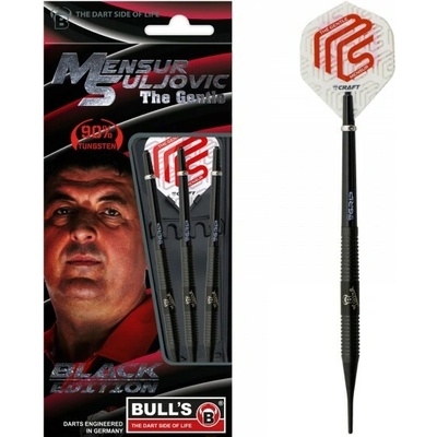 Bull's Mensur Suljovic Black-Edition 90% 18g 19708