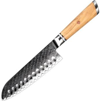 HARAHU Дамаски кухненски нож HI-35063 - Santoku KP35063 (HI-35063)