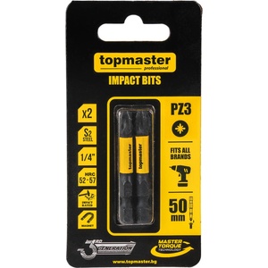 Topmaster Professional Накрайници ударни 50мм PZ3, 2 бр. Topmaster Professional (338735)