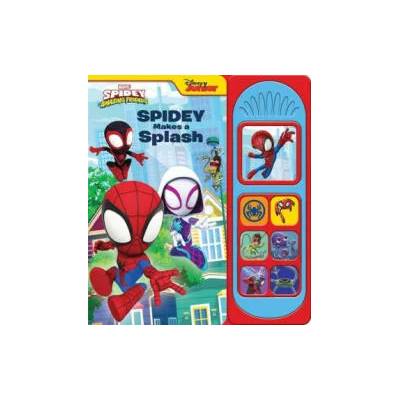 Disney Junior Marvel Spidey and His Amazing Friends: Spidey Makes a Splash Sound Book" - "" ("Pi Kids")(Board Books) (9781503767591)