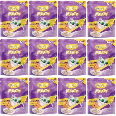 Moochie Tuniak a mušle v želé 12 x 70 g
