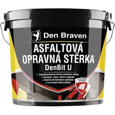 Asfaltová opravná stierka DEN BRAVEN DenBit U balenie 10 kg