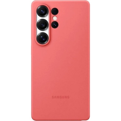 Samsung Калъф EF-PS938CRE Samsung Silicone Cover за Galaxy S25 Ultra, червен (EF-PS938CRE)