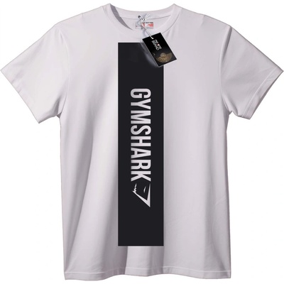 NOONEBRAND Тениска Gymshark черна - L, White