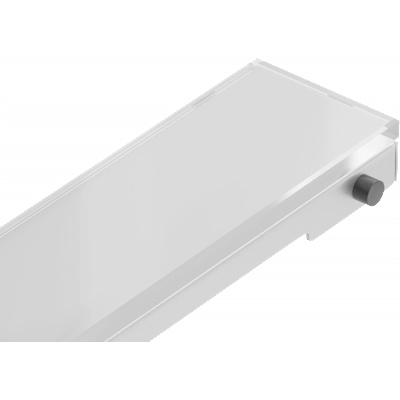 Mexen Flat MGW маскировка за линейно оттичане 50 cm, бяло стъкло - 1027050 (1027050)