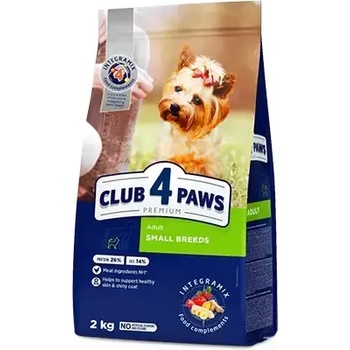 CLUB 4 PAWS Dog Mini Adult Пилешко 2kg