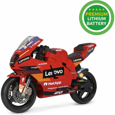 Peg-Pérego Ducati GP 12V červená
