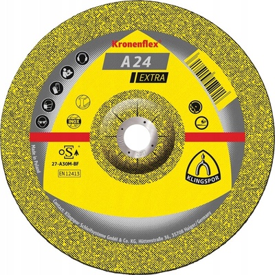 Klingspor A24 kotúč 125 x 6 x 22,23 mm 188466