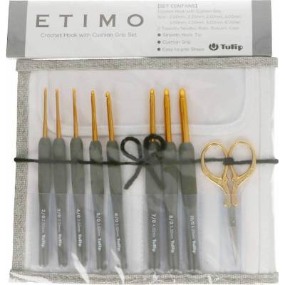 Tulip Etimo Premium Gold-sada háčků vel. 2-6
