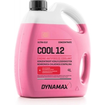 DYNAMAX Червен Антифриз, dynamax cool ultra g12, Концентрат, 4л (cool ultra g12 4l)