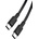 XO Кабел NB-Q199 PD USB-C-USB-C, 1.5 m, 100W черен - XO