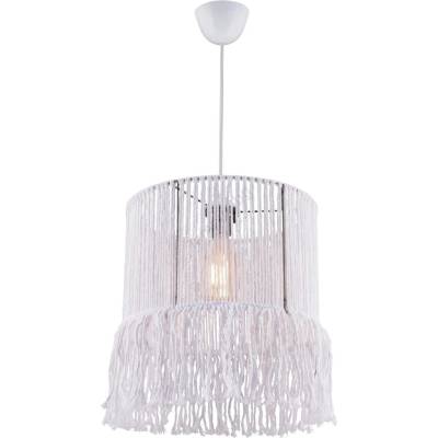 ASIR GROUP Vисяща лампа на шнур NESS MACRAME 1xE27/40W/230V бяла (AS2524)