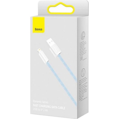 Baseus Кабел за бързо зарядно устройство Baseus Dynamic Series USB-A Lightning CALD000403 2.4A 1m син