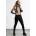 KILLSTAR Мъжки панталони KILLSTAR - дънки Suspender - Черен - KSRA004095