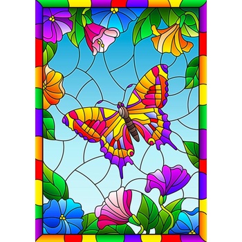 Image 1 of Enjoy - Puzzle Crystal Butterfly - 1 000 piese