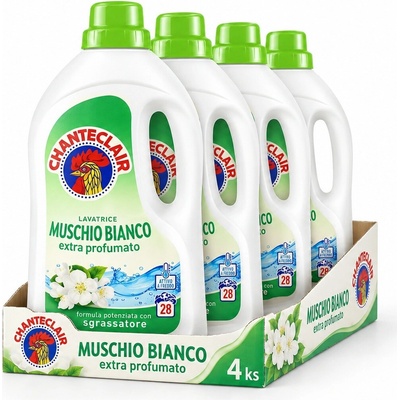 Chanteclair prací gel Muschio Bianco 4 × 1,26 l 28 PD