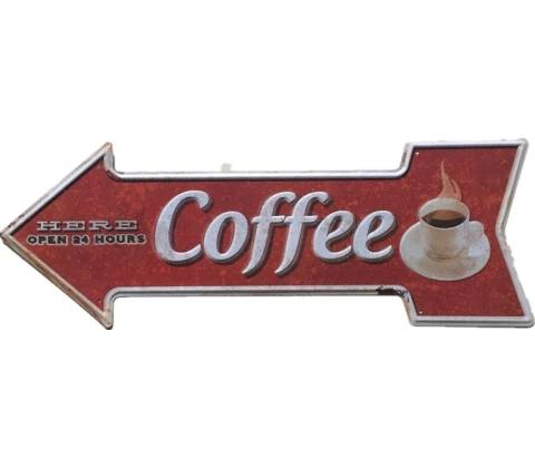 Ceduľa Coffee