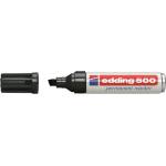 edding Алкохолен маркер, 2-7 мм, изрязан, edding "500", черен 4-500001 (4-500001)