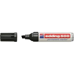 edding Алкохолен маркер, 2-7 мм, изрязан, edding "500", черен 4-500001 (4-500001)