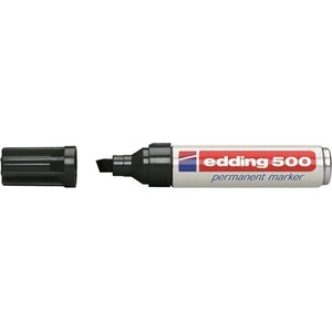 edding Алкохолен маркер, 2-7 мм, изрязан, edding "500", черен 4-500001 (4-500001)