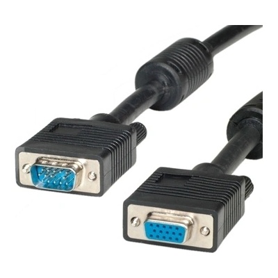 Roline Кабел Roline, VGA(ж) към VGA(м), 2m, черен (11.04.5352)