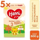 Hami 3 s príchuťou vanilky 5 x 600 g