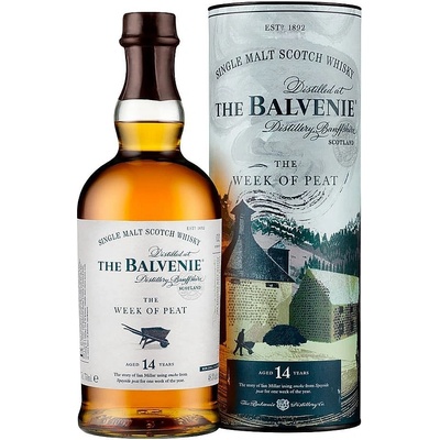 The Balvenie The Week of Peat 14y 48,3% 0,7 l (tuba)