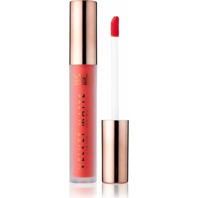MUA Makeup Academy Velvet Matte matná tekutá rtěnka Agenda 3 ml