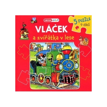 Vláček a zvířátka v lese - Pavlína Šamalíková