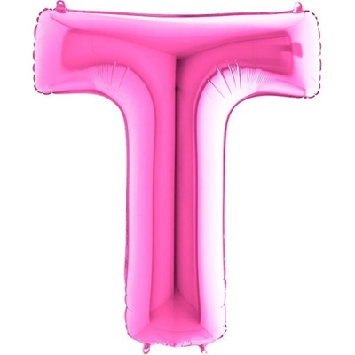 Grabo Balónek fóliový písmeno růžové T 102 cm