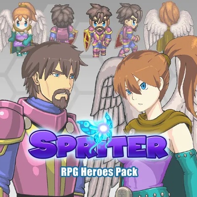 Игра Spriter - RPG Heroes за PC Steam, Електронна доставка