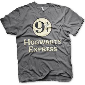 A.B. tričko Harry Potter Hogwarts Express šedé