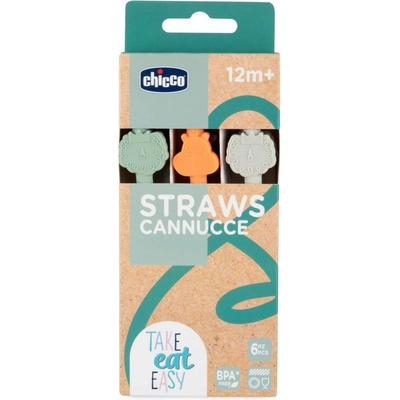 Chicco Brčka silikonová 6 ks