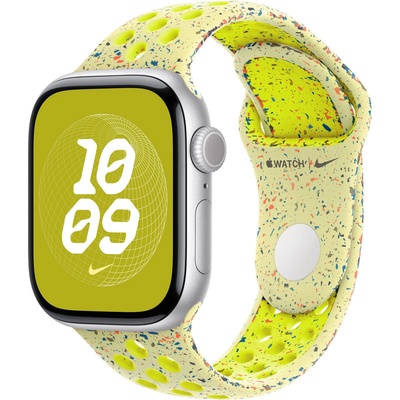 Apple Каишка Apple - Nike Sport S/M, Apple Watch, 42 mm, Volt Splash (mxu53zm/a)