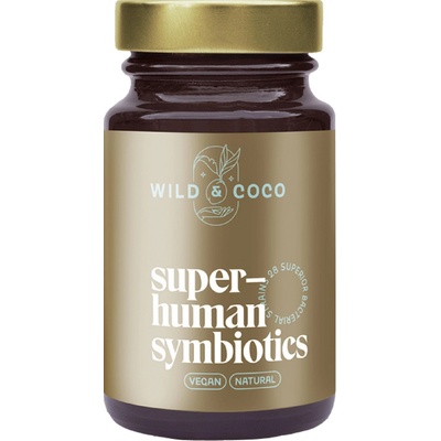 POWERLOGY Wild and Coco Superhuman Probiotics 30 kapsúl