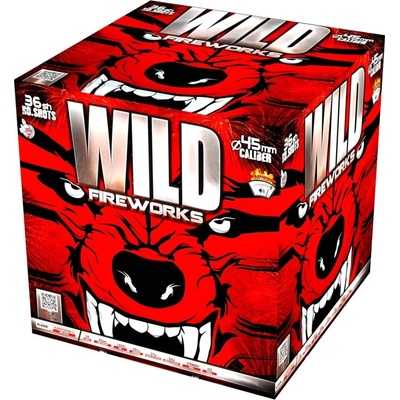 Kompaktný ohňostroj Wild Fireworks 36 rán 45 mm