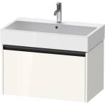 Duravit Ketho. 2 - Шкафче за умивалник 44x78x46 см, 1 чекмедже, лъскаво бяло K25077022220000 (K25077022220000)