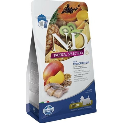 N&D Tropical Selection Adult Mini Ancestral Grain sleď 1,5 kg
