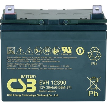 CSB EVH12390 12V 39Ah