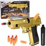 Jokomisiada Shooting gun with foam cartridges and silencer for children ZA4817