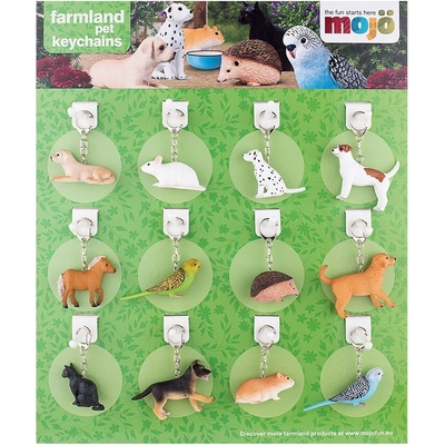 Prívesok na kľúče Mojo Animal Planet domáci miláčikovia 72ks