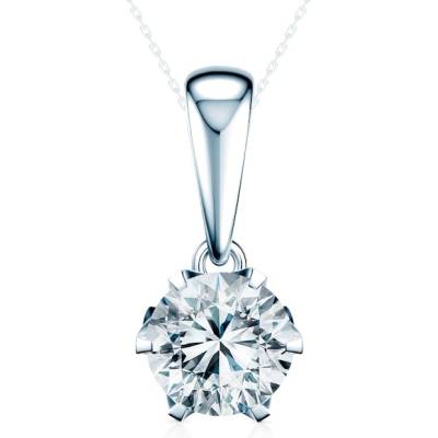 SAVICKI Висулка The Journey: бяло злато, лабораторен диамант диамант