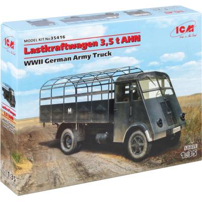 ICM Lastkraftwagen 3 5t AHN German Army Truck 1:35
