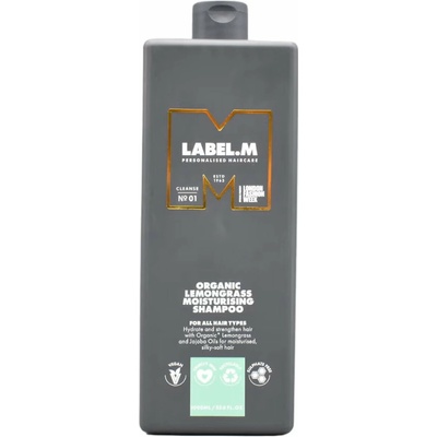 Label.m Organic Moisturising Lemongrass Shampoo 1000 ml