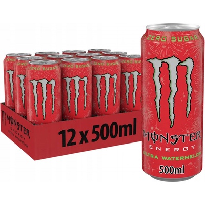 Monster Energy Ultra Watermelon 12 x 0,5 l