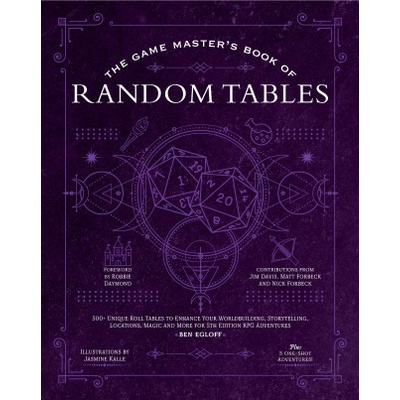 The Game Masters Book of Astonishing Random Tables: 300+ Unique Roll Tables to Enhance Your Worldbuilding, Storytelling, Locations, Magic and More fo