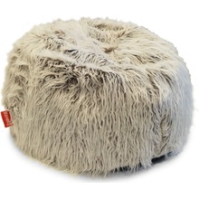 BeanBag Shaggy Multicolor white-brown