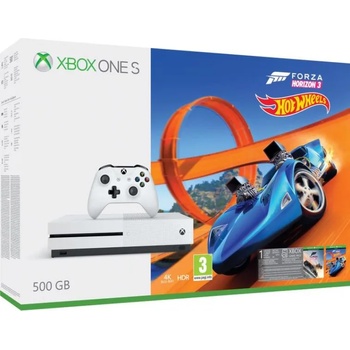 Microsoft Xbox One S (Slim) 500GB + Forza Horizon 3 + Hot Wheels