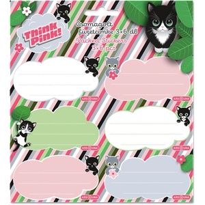 Ars Una Think-Pink 25 (5462) 3x6 етикети за брошури 53834621 (53834621)